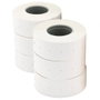 APLI Etiquetas de Precio Blancas Removibles 26x16 mm, Pack de 6 Rollos